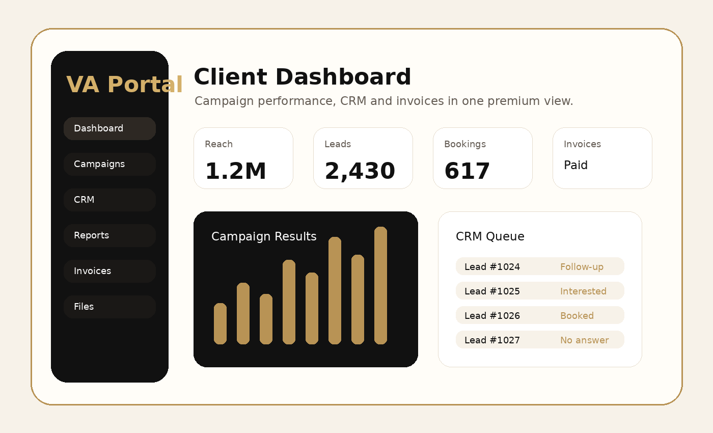 CRM and Call Center for Clinics